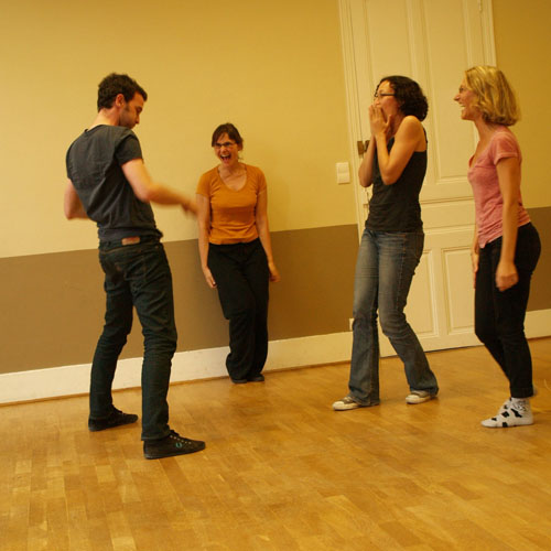 Séance de stage d'improvisation